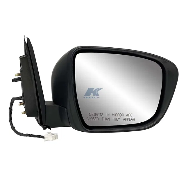 68141N – K-SOURCE Exterior Mirror, OEM Replacement Single Textured Black/PTM Housing Electric Foldaway Without Heated...